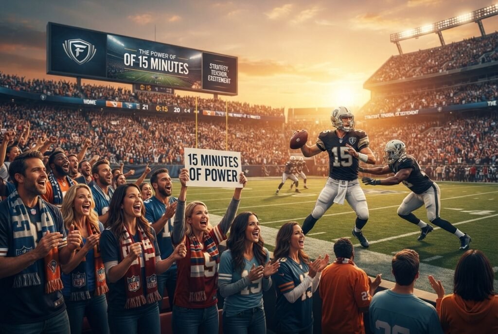 Football and the Power of 15 Minutes Benefits of Sports For Players and Fans Alike